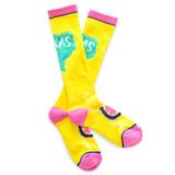 Lucky Chuck Texas Y'all Western Performance Socks