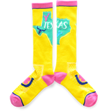 Lucky Chuck Texas Y'all Western Performance Socks