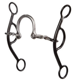 Dutton Bits Twisted Wire Ported Gag Bit