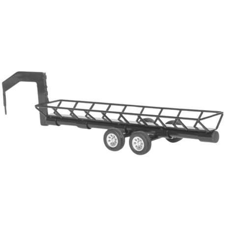Little Buster Toys Black Gooseneck Hay Dump Trailer
