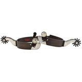 Tom Balding Men's Spurs with Engraved Shanks