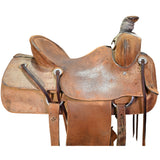 Used 15.5" Mike Terry Ranch Roping Saddle