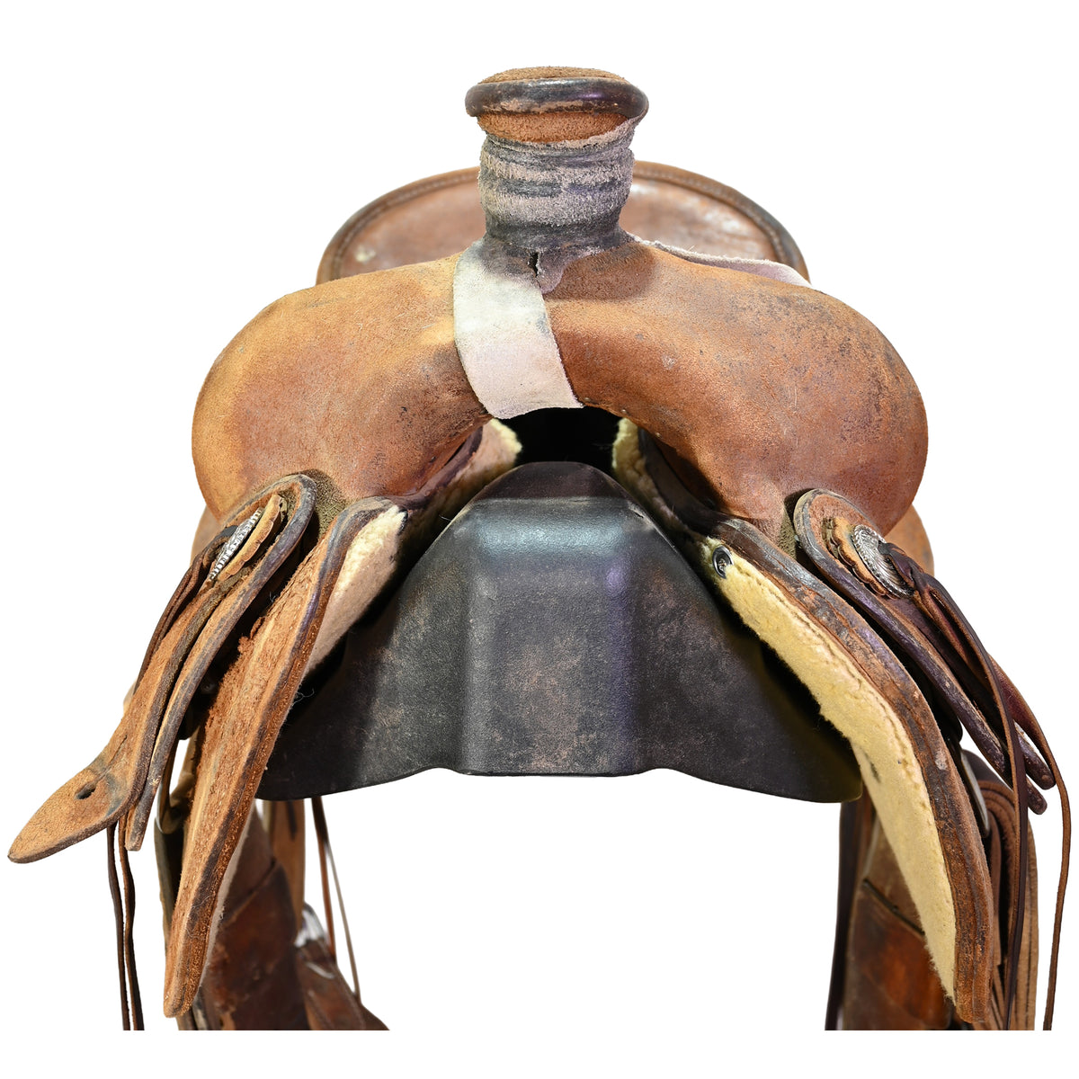 Used 15.5" Mike Terry Ranch Roping Saddle
