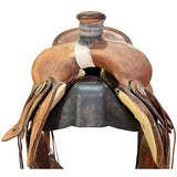 Used 15.5" Mike Terry Ranch Roping Saddle