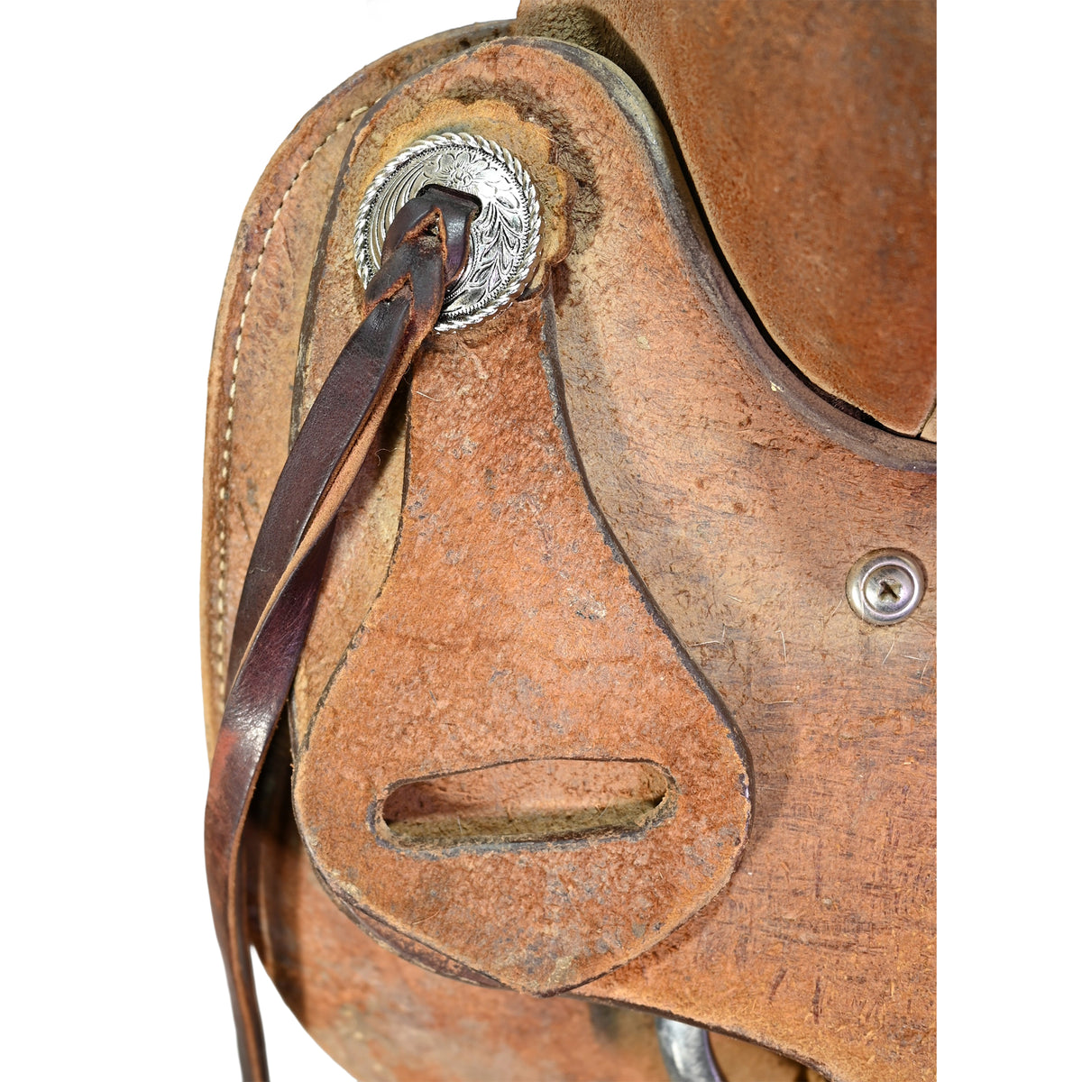 Used 15.5" Mike Terry Ranch Roping Saddle