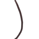 Martin Saddlery 5/8" Braided Roping Reins 3 Plait Latigo Leather