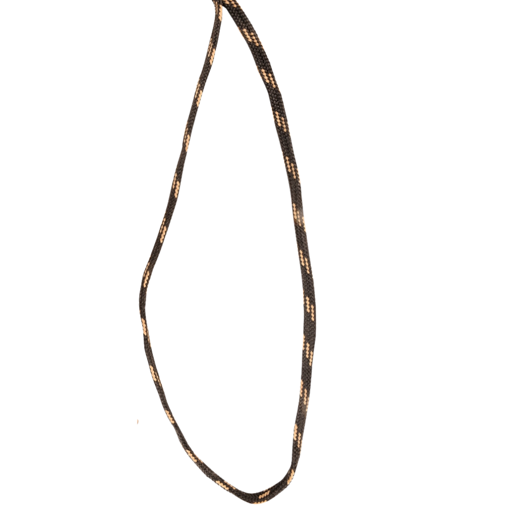 Martin Saddlery Waxed Nylon Roping Reins- Black and Tan