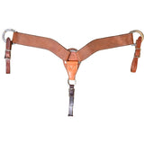 Martin Saddlery 2 3/4" Chestnut Roughout Breast Collar