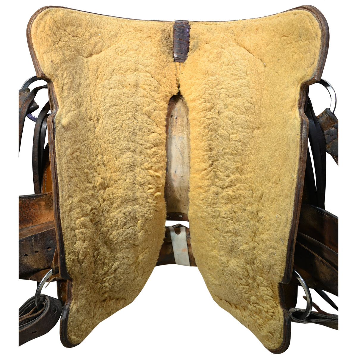 Used 15.5" Travis McIntyre Ranch Roping Saddle