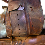 Used 15.5" Travis McIntyre Ranch Roping Saddle