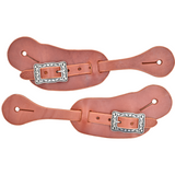 Men's Buckaroo Spur Straps with Floral Buckle