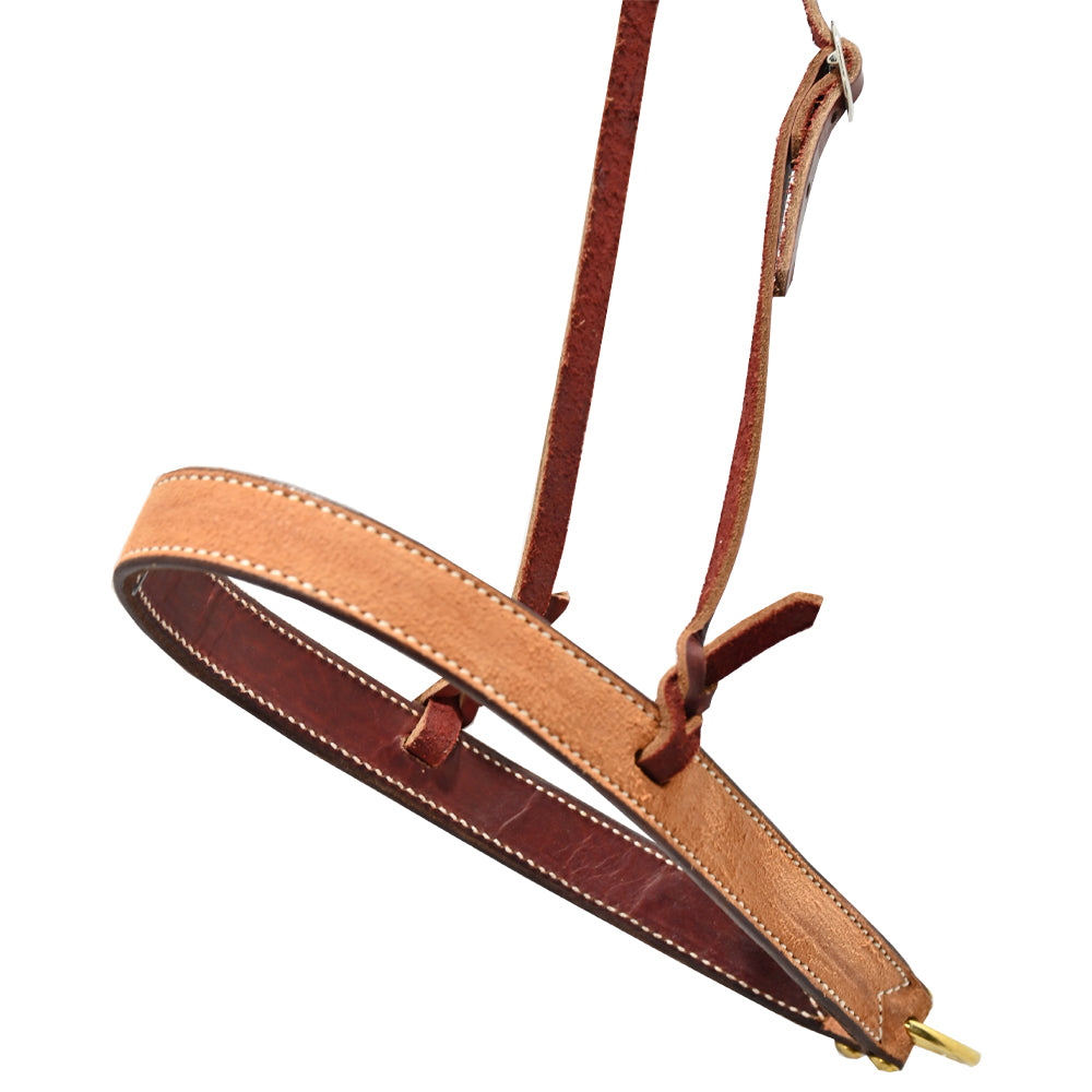 Scott Thomas Saddlery Roughout Tiedown Noseband