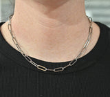 The Haven Silver Plated Chain Choker-14"