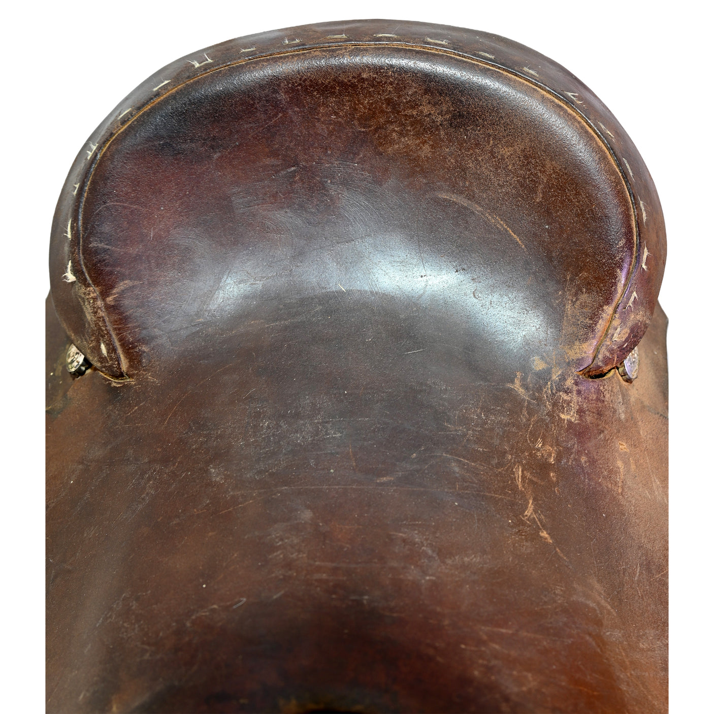 Used 15.5" No Maker Team Roping Saddle