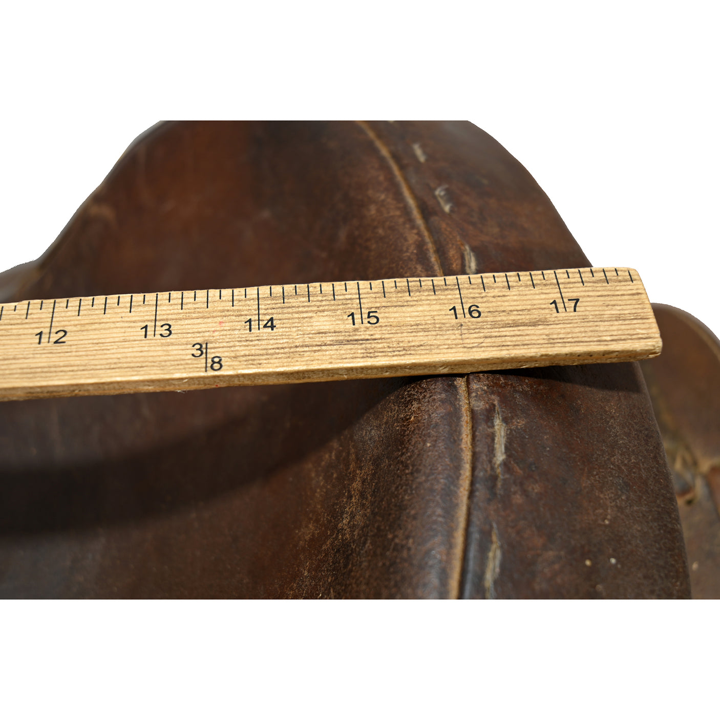 Used 15.5" No Maker Team Roping Saddle