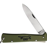 Otter-Messer Mercator Large Olive Green Carbon Pocket Knife