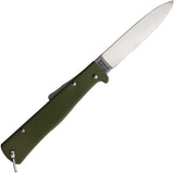 Otter-Messer Mercator Large Olive Green Carbon Pocket Knife