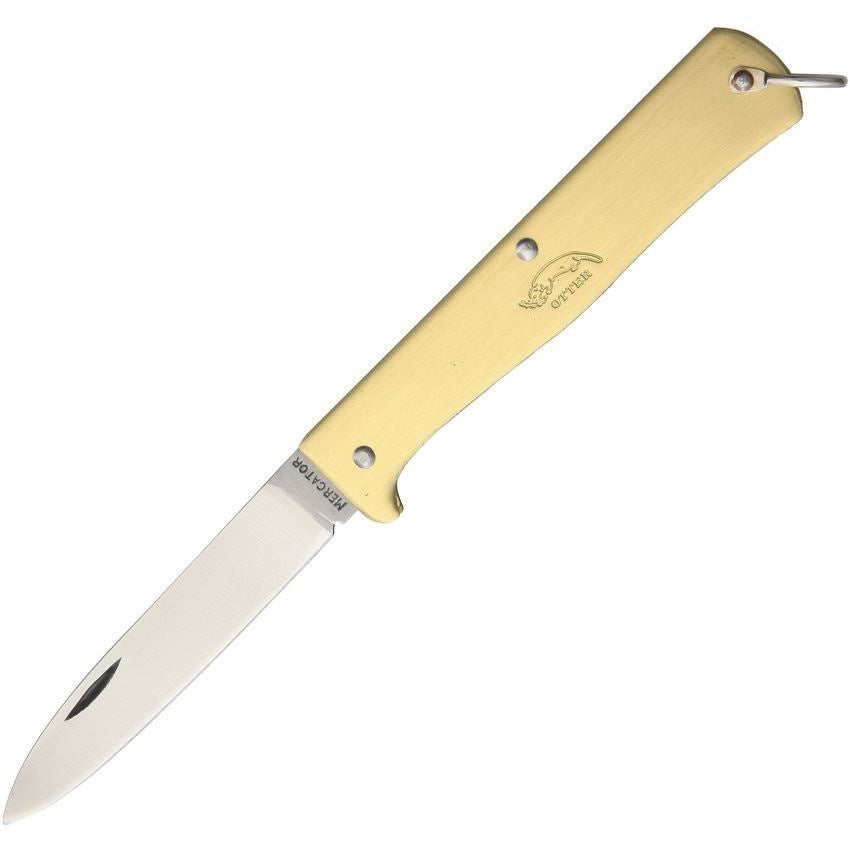 Otter-Messer Mercator Small Brass Carbon Pocket Knife