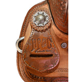 Used 14" HF&C Panhandle Series Trophy Barrel Racing Saddle