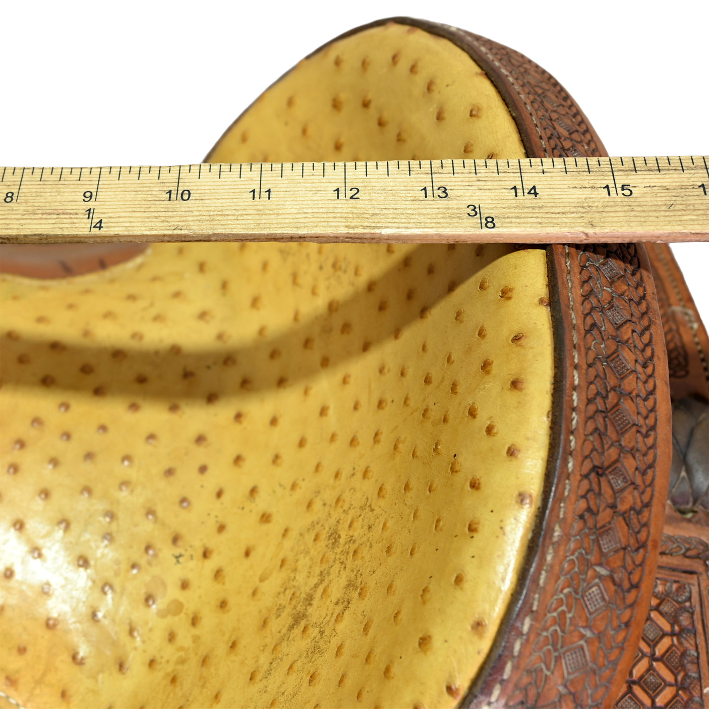Used 14" HF&C Panhandle Series Trophy Barrel Racing Saddle