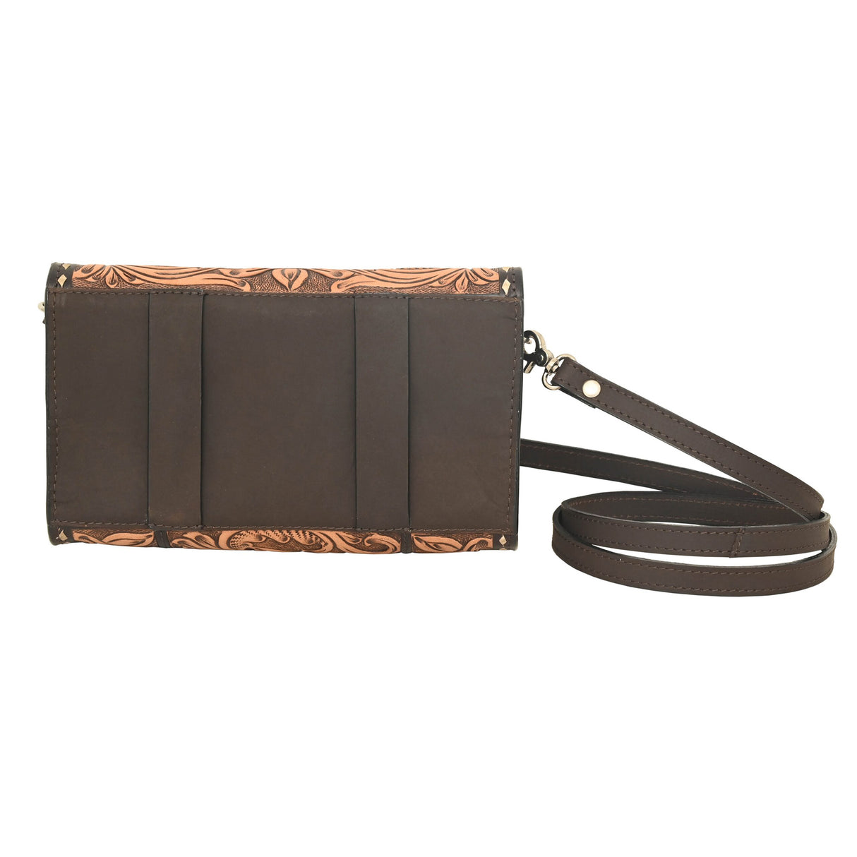 Rafter T Ranch Co. Natural Tooled Leather Waist Bag/Crossbody Purse