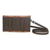 Rafter T Ranch Co. Natural Tooled Leather Waist Bag/Crossbody Purse