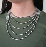 Navajo Pearl Necklace 6mm Beads