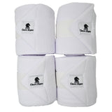 Classic Equine White Polo Wraps- Set of 4