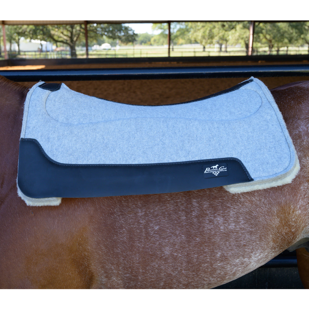 Professional's Choice Fleece Precision Relief Barrel Saddle Pad- 29"x30"