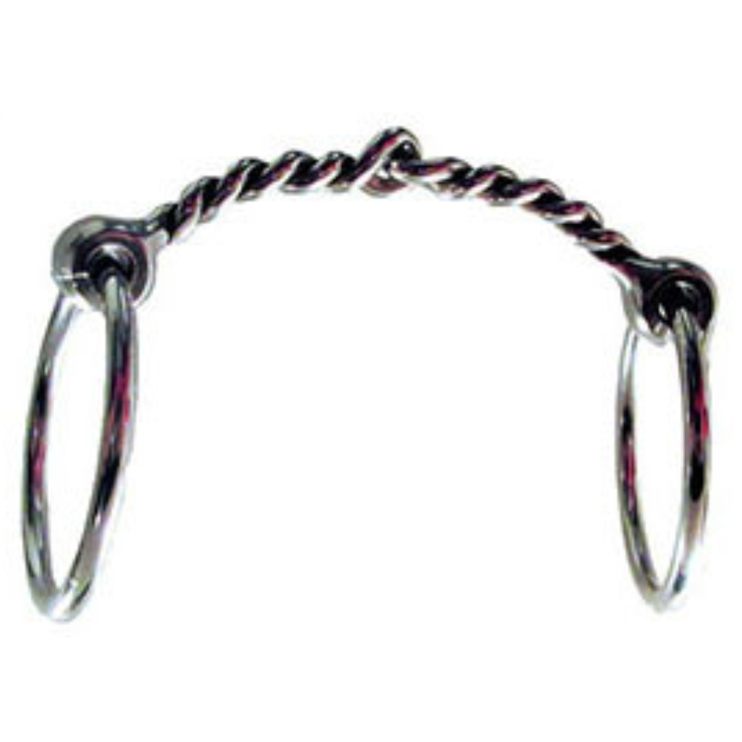 Performance Pony Twisted O-Ring Snaffle Bit