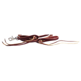 Professional's Choice 1/2" Pineapple Knot Latigo Roping Reins