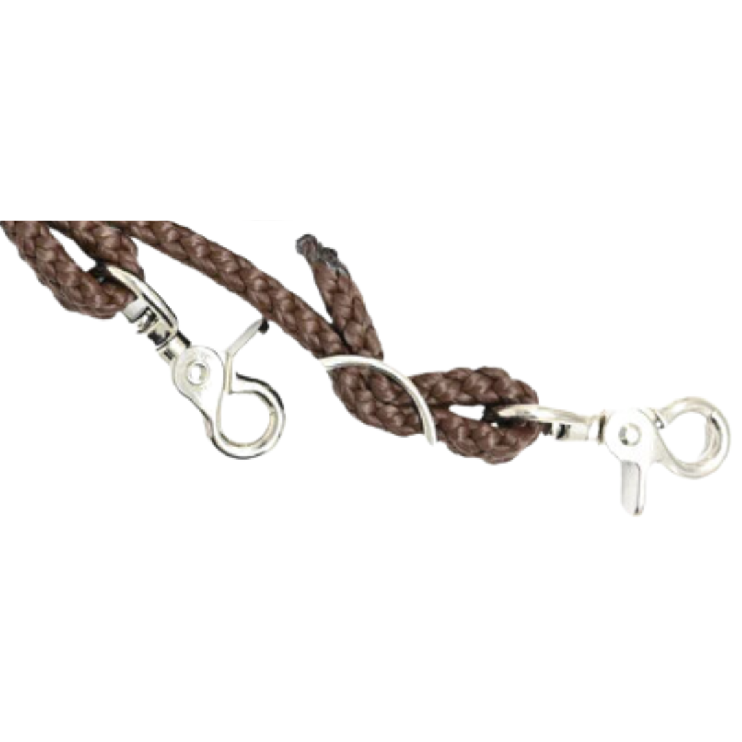 Professional's Choice 5/8" Flat Braided Roping Reins