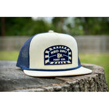 Red Dirt Hat Co. Stone and Navy Mesh Conductor Cap