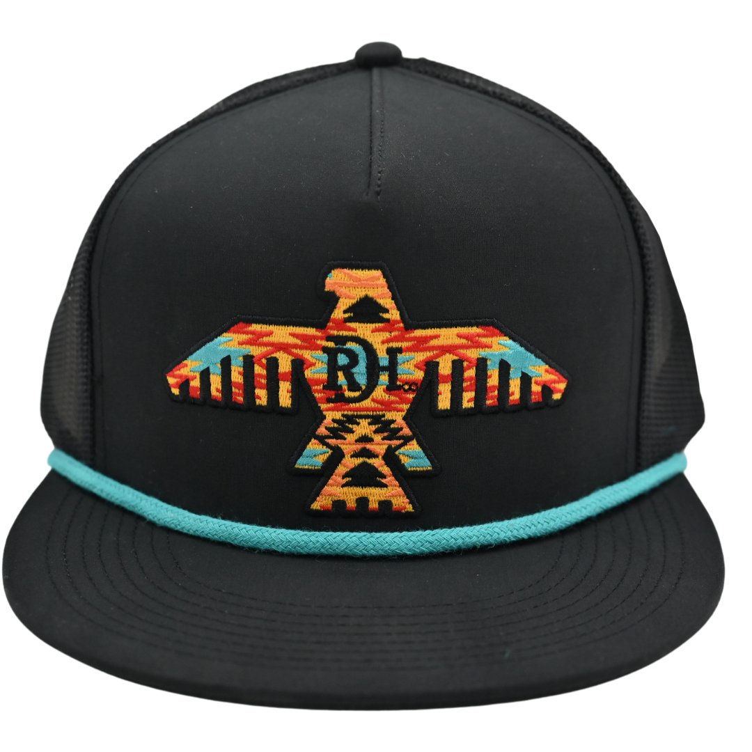 Red Dirt Hat Co. Johnny Black on Black Mesh Cap
