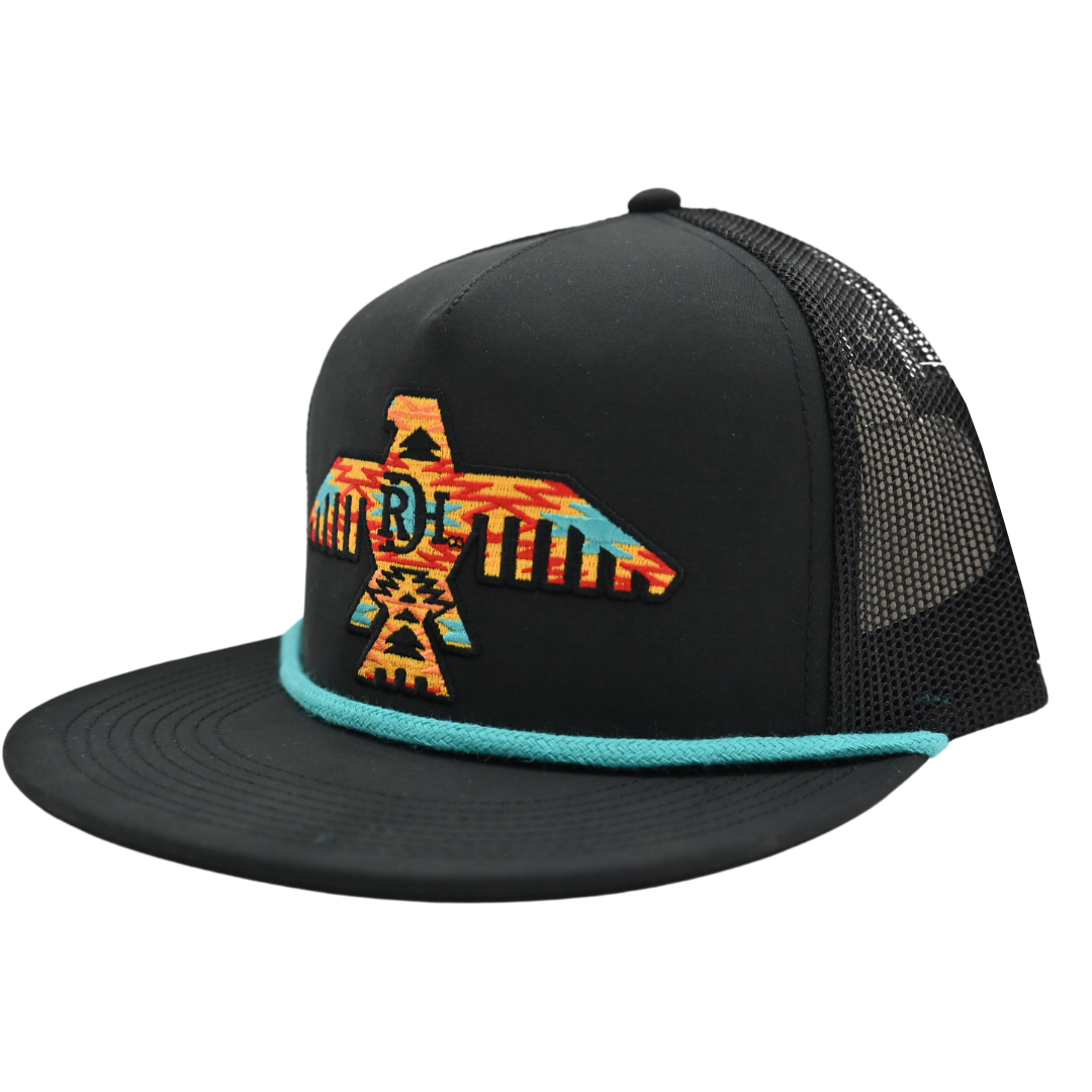 Red Dirt Hat Co. Johnny Black on Black Mesh Cap
