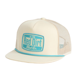 Red Dirt Hat Co. YeeHaw Turquoise and Ivory Mesh Cap