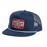 Red Dirt Hat Co. Howdy Maroon and Navy Mesh Cap