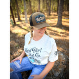 Red Dirt Hat Co. Gambler Brown and Black Mesh Cap