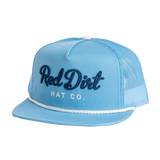 Red Dirt Hat Co. Cowboy Bill Light Blue Mesh Cap