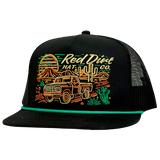 Red Dirt Hat Co. Desert Cruiser Black Snapback Cap