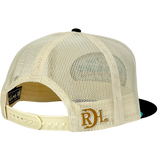 Red Dirt Hat Co. Buffalo Buckle Stone and Black Snapback Cap