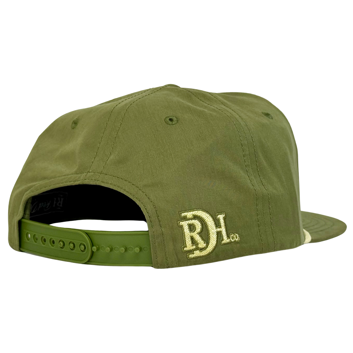 Red Dirt Hat Co. The Hunt Olive Green Snapback Cap