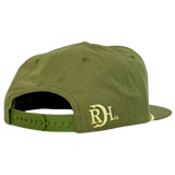 Red Dirt Hat Co. The Hunt Olive Green Snapback Cap