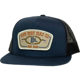 Red Dirt Hat Co. Gig 'Um Navy and Black Mesh Snapback Cap