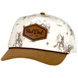 Red Dirt Hat Co. Out West Western Print Unstructured Cap