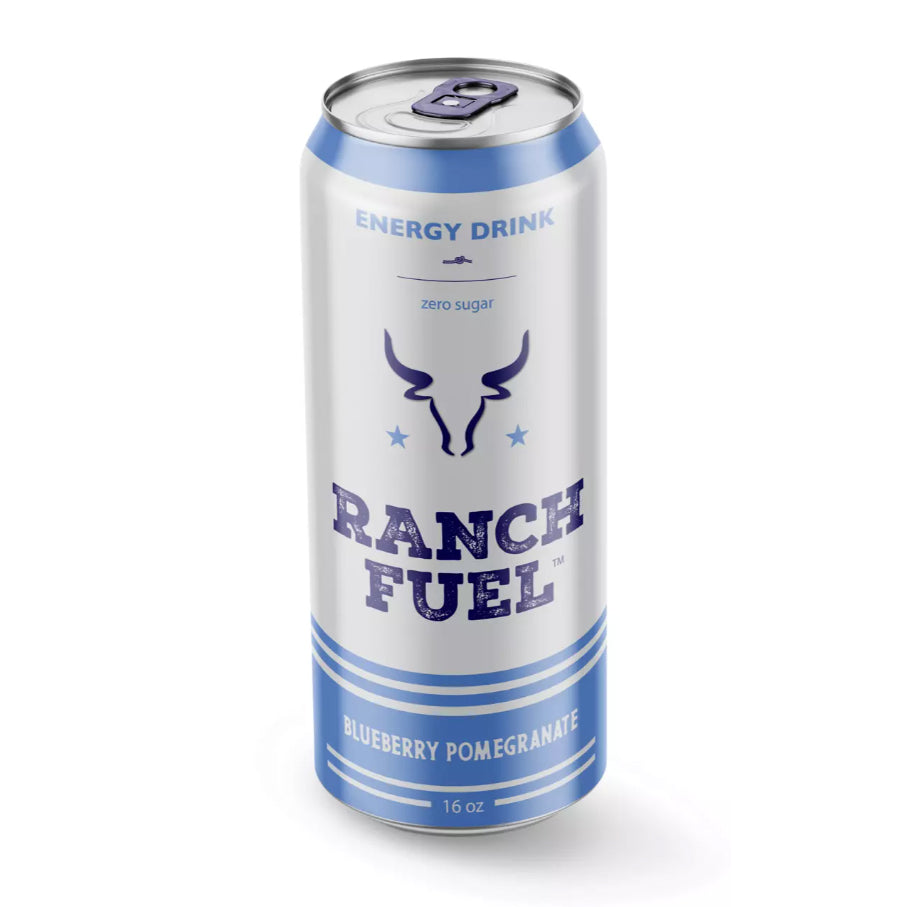 Ranch Fuel Blueberry Pomegranate Energy Drink- 16oz