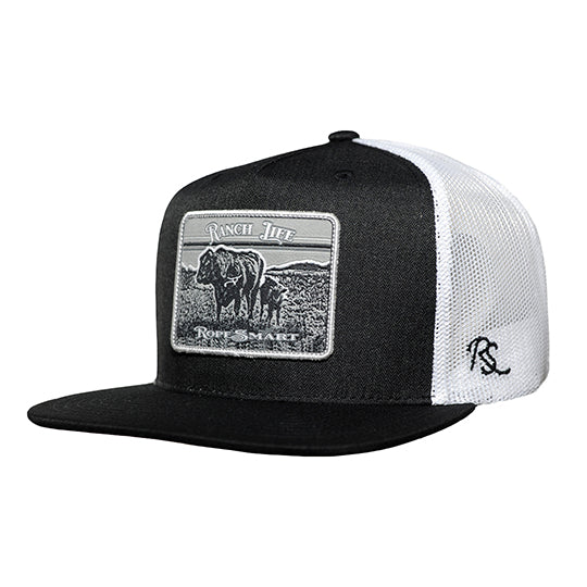 RopeSmart Ranch Life Black Trucker Cap