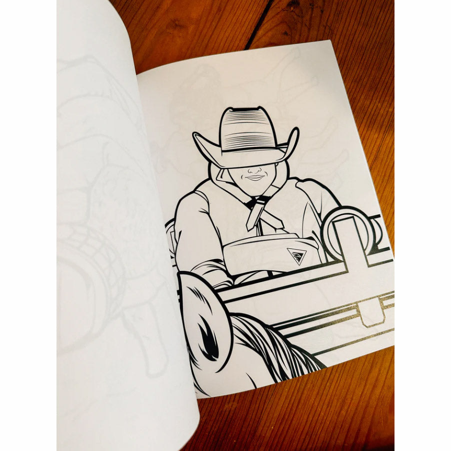 Bored on the Range Rodeo: Just Coloring Work Book