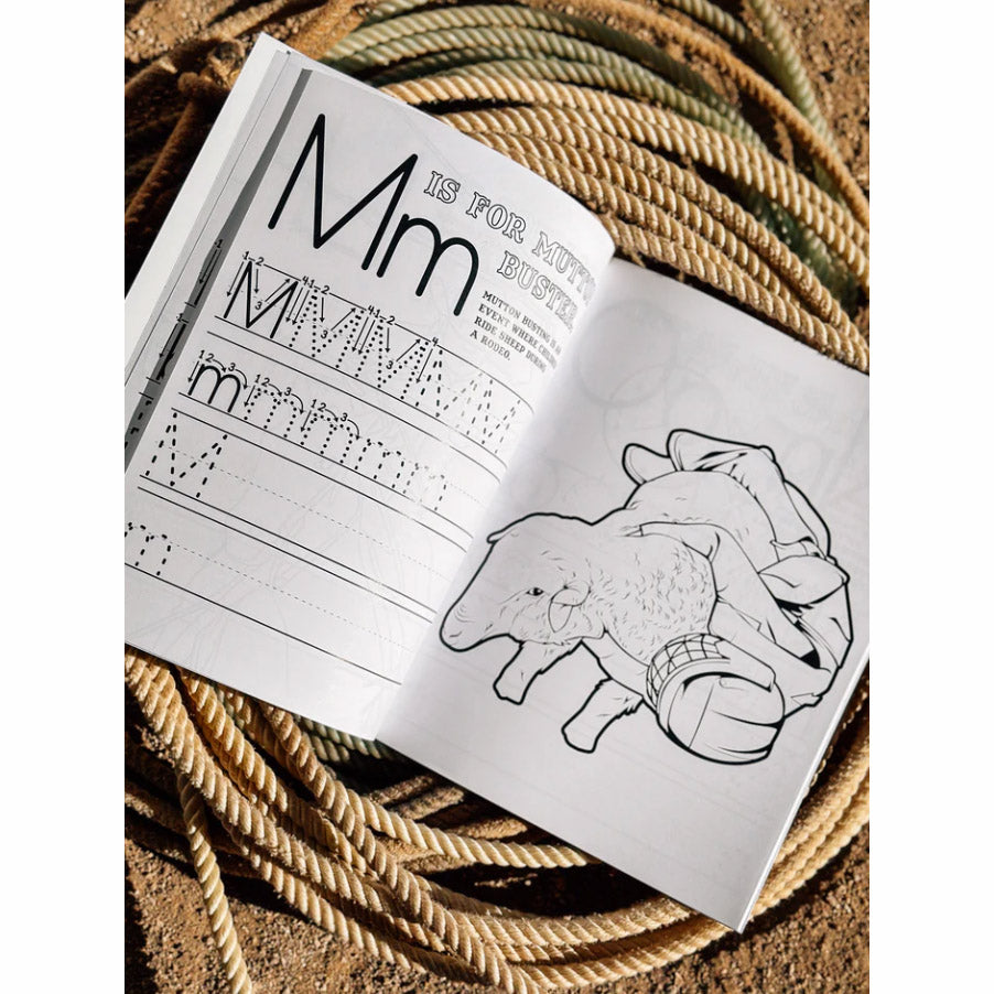 Bored on the Range Rodeo: Pre-K & Kindergarten ABC Work Book