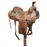 SOLD! Used 16" Roy Stone Ranch Roping Saddle